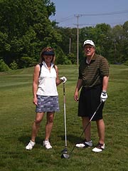 [photo, Golfers, Compass Pointe County Golf Course, 9010 Fort Smallwood Road, Pasadena, Maryland]