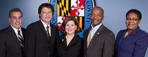 [photo, Board of County Commissioners, Charles County, La Plata, Maryland]