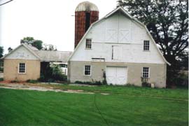 [photo, Barn, west of Union Brige, Carroll County, Maryland]